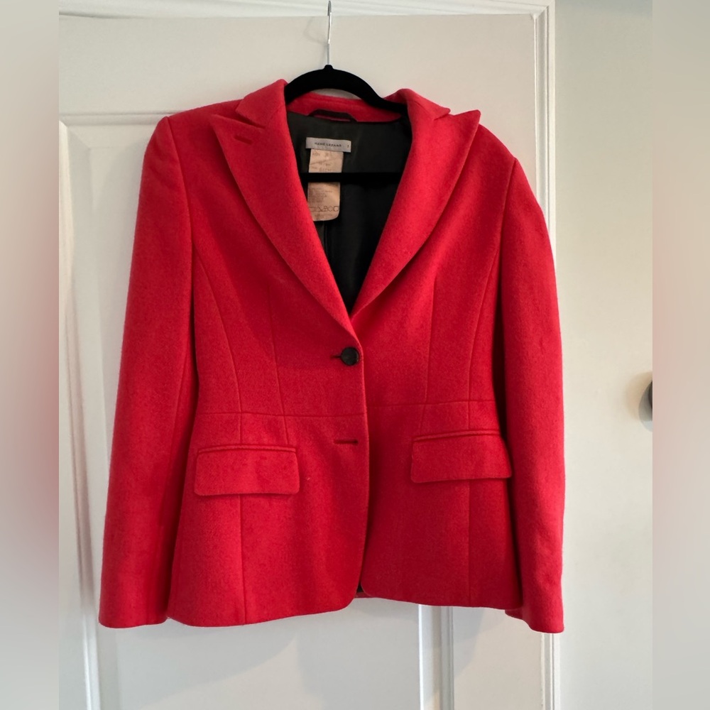 Ren Lezard Red Blazer View 5